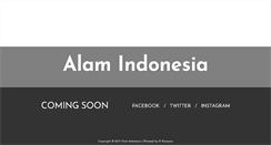 Desktop Screenshot of alamindonesia.com