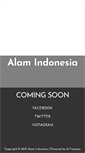 Mobile Screenshot of alamindonesia.com
